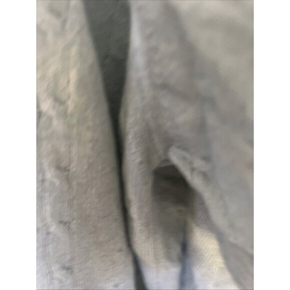 I Levrieri Mens Sweater Cashmere Silk Cable Knit Sz XL Light Blue Preppy Italy - Picture 2 of 6